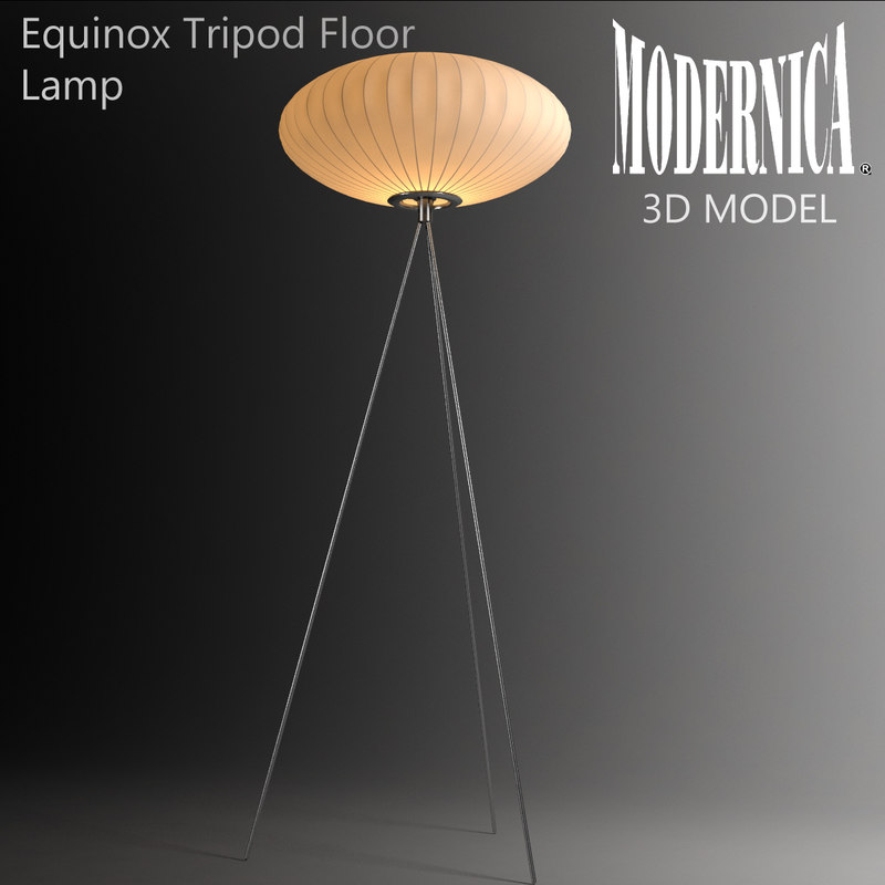 Maya Modernica Equinox Tripod Floor Lamp
