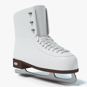 3d ice skates model