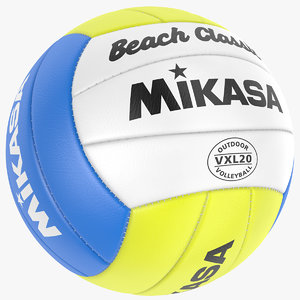 volleyball modeled leather model
