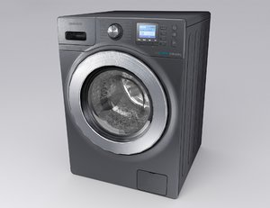 washing machine 3d model
