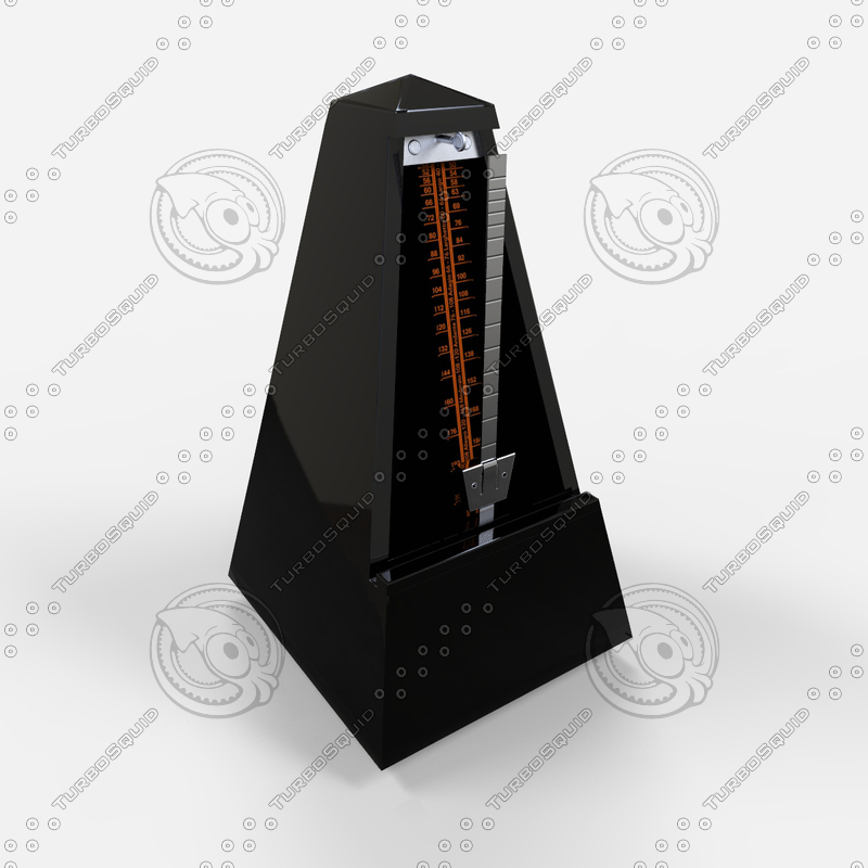 metronome 3d model