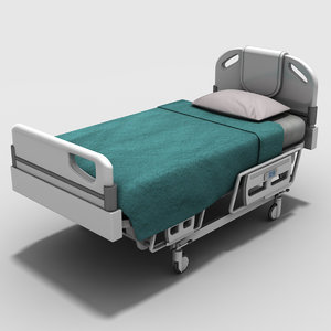 3d hospital bed model