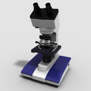 microscope micro 3d model