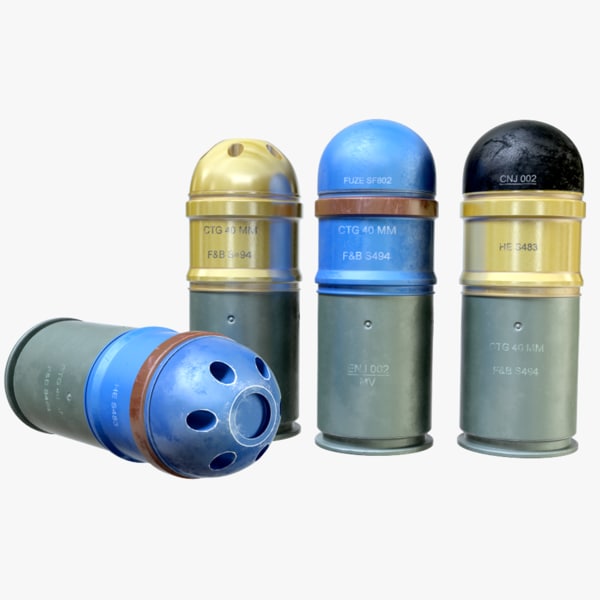 3d ready ammo grenade launcher