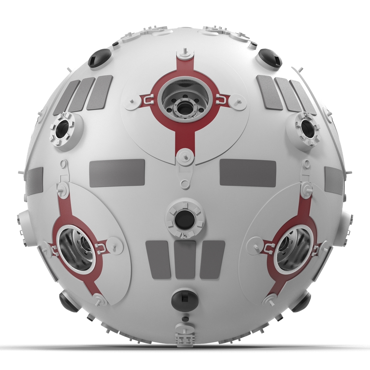 3d star wars training droid model