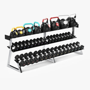 3d weight rack