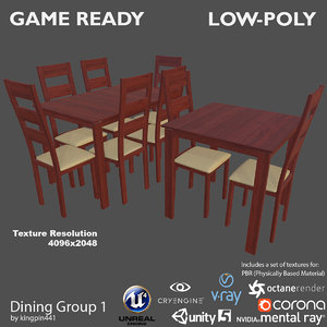 dining group 1 3ds