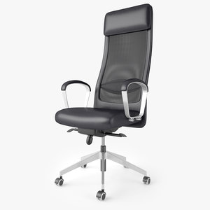 ikea markus office chair 3d max