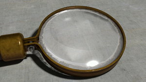 old vintage magnification glass 3d model
