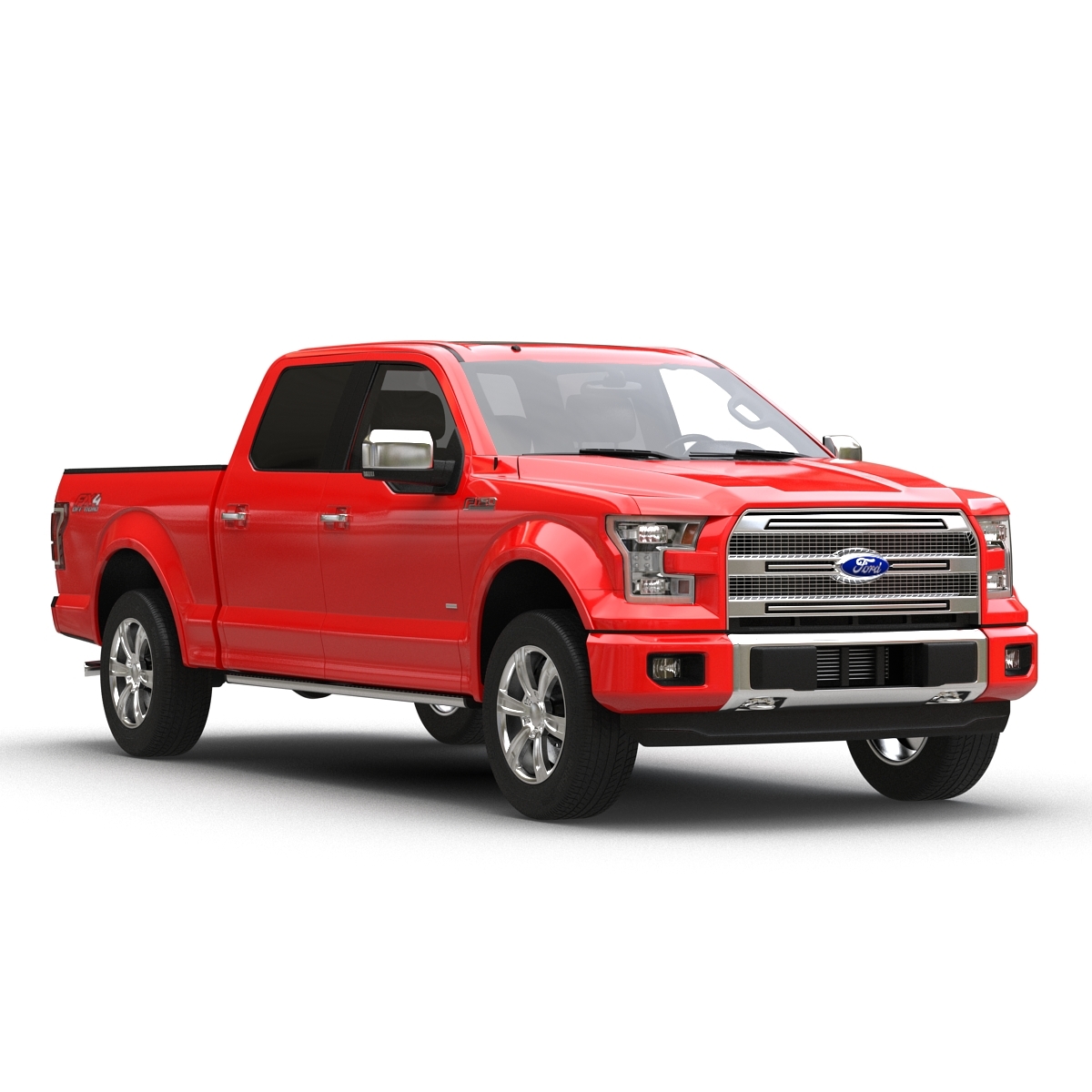 3d Model Of F 150 Supercrew 2015