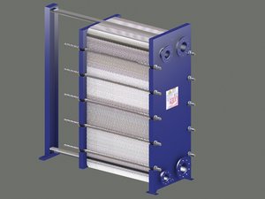 3d plate type heat exchanger
