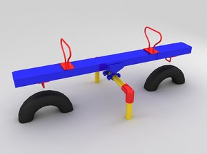 3ds seesaw kid