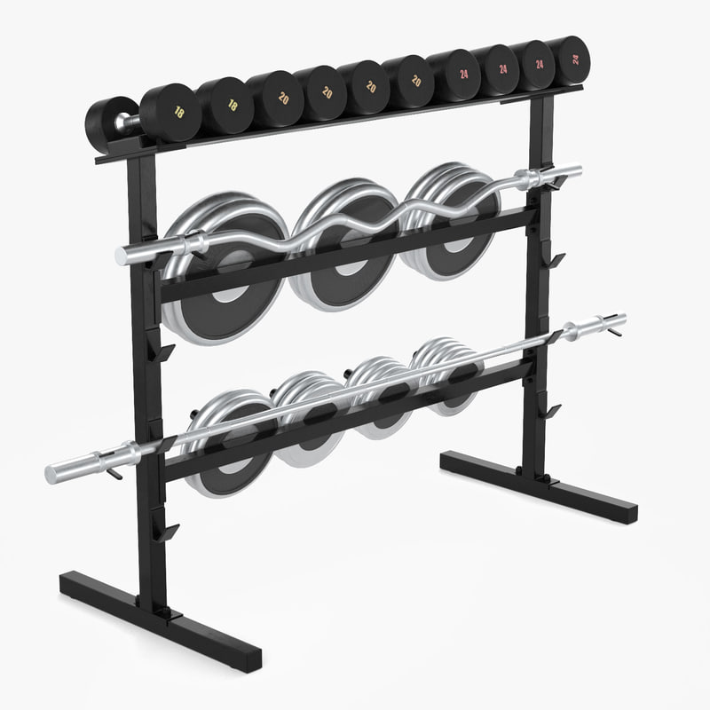 max barbell weight rack