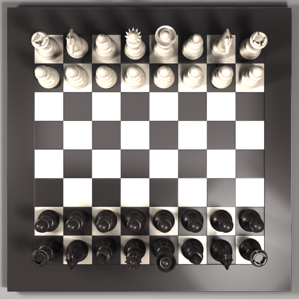chess rook board 3d max