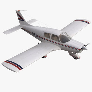 3ds max light aircraft piper pa
