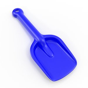 toy spade 3d model