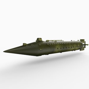 navy alligator 3d max