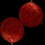 3d model apple red photorealistic