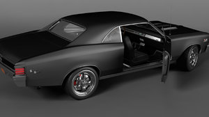 3d model 1967 chevelle