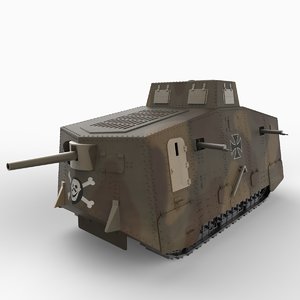 maya a7v german tank