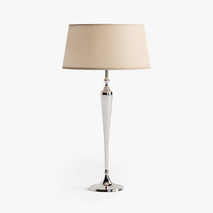 3ds max chelsom connoisseur nickel table lamp