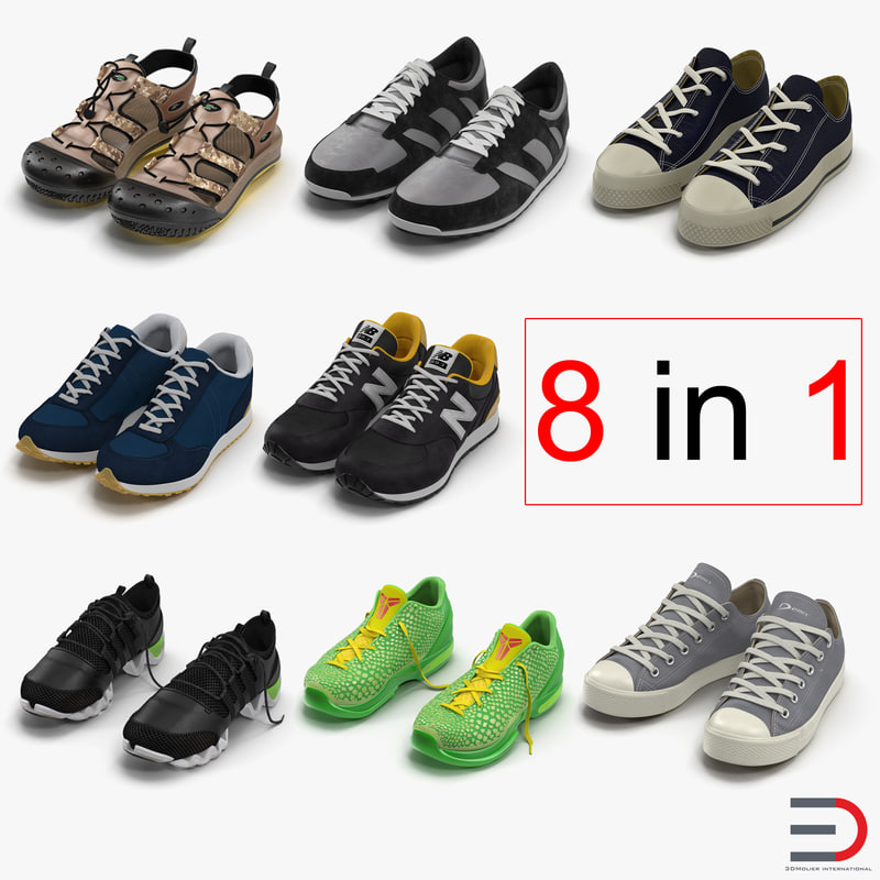 mini 3d sneakers