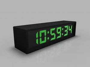 c4d digital clock