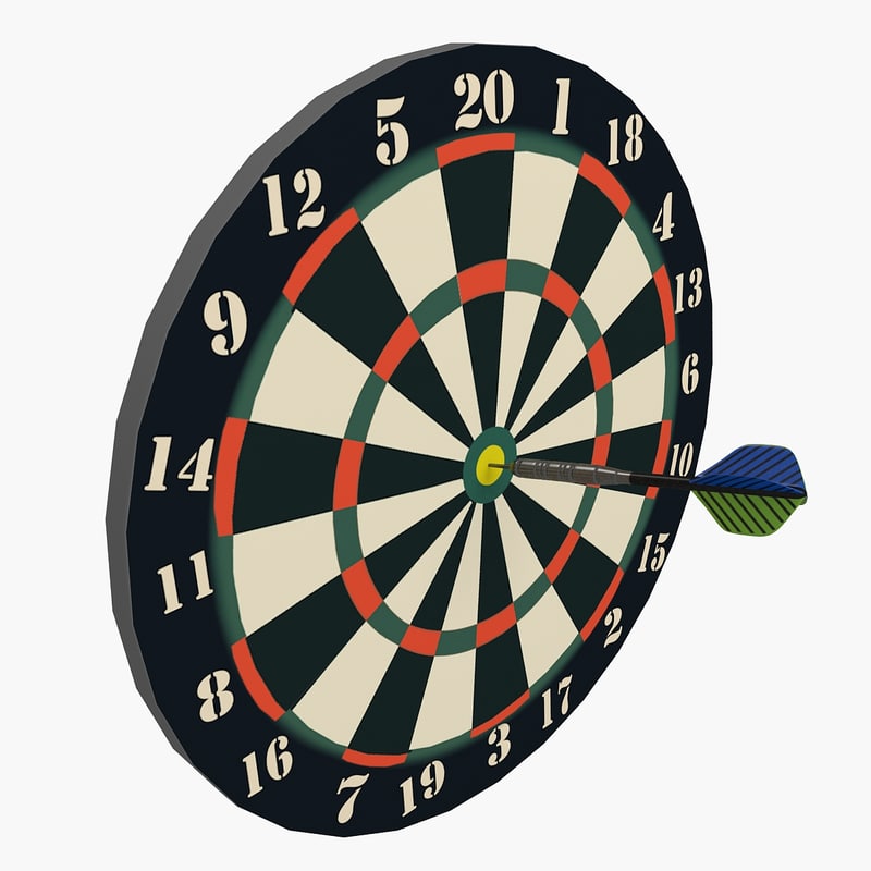 3d model of dart