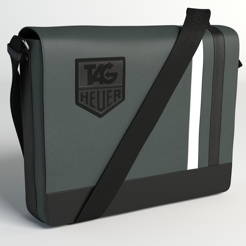 3d tag heuer messenger bag