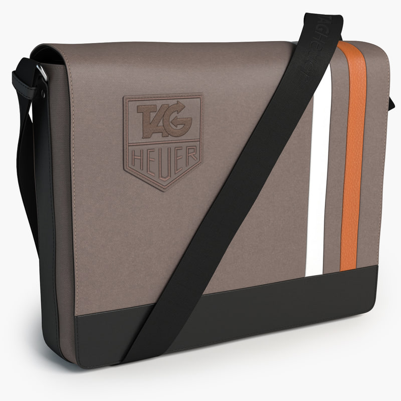 3d tag heuer messenger bag