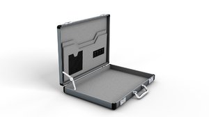 3d model slim briefcase