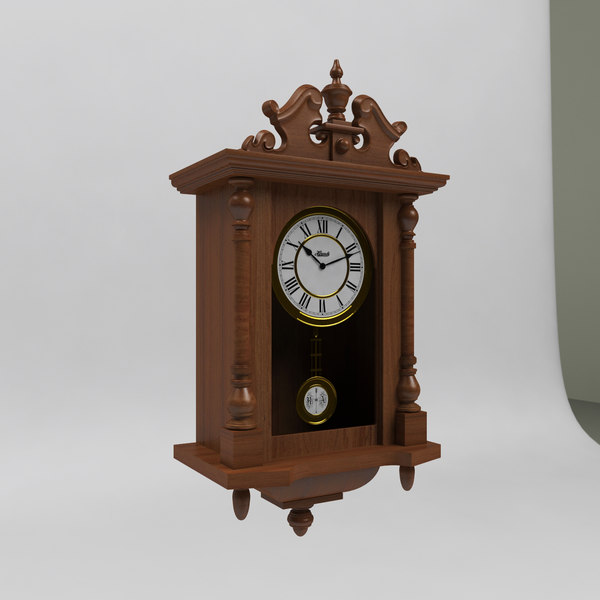 3d Model Hermle 70091 030141 Wall Clock - Hermle Wall Clock 3d Model Hermle 70091 030141 Wall Clock - Hermle Wall Clock