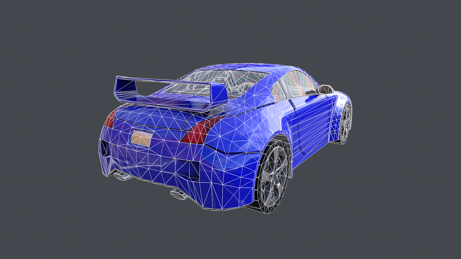 race car 3d model