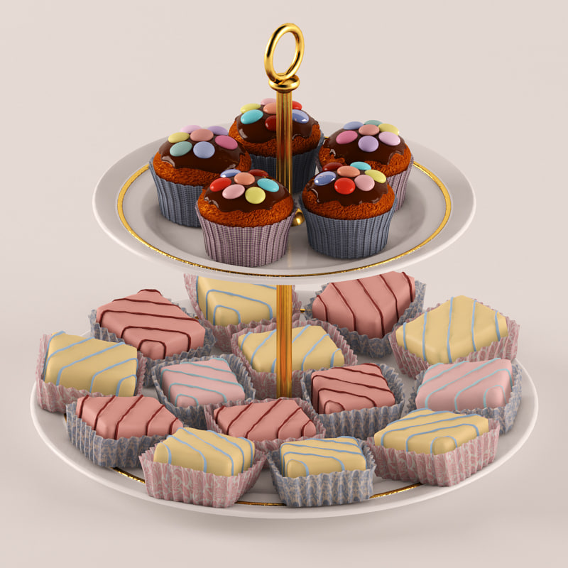 3d cakes vray realistic model 3d cakes vray realistic model