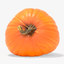 orange halloween pumpkin 3d max