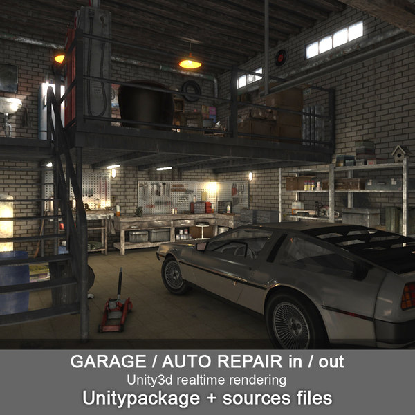 3d garage auto repair