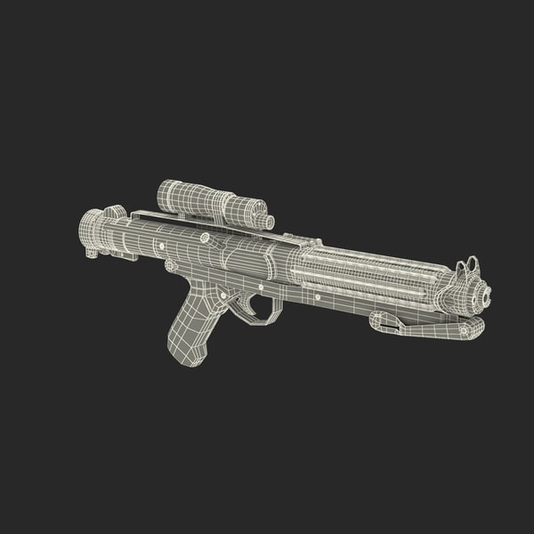 3d star wars stormtrooper gun model
