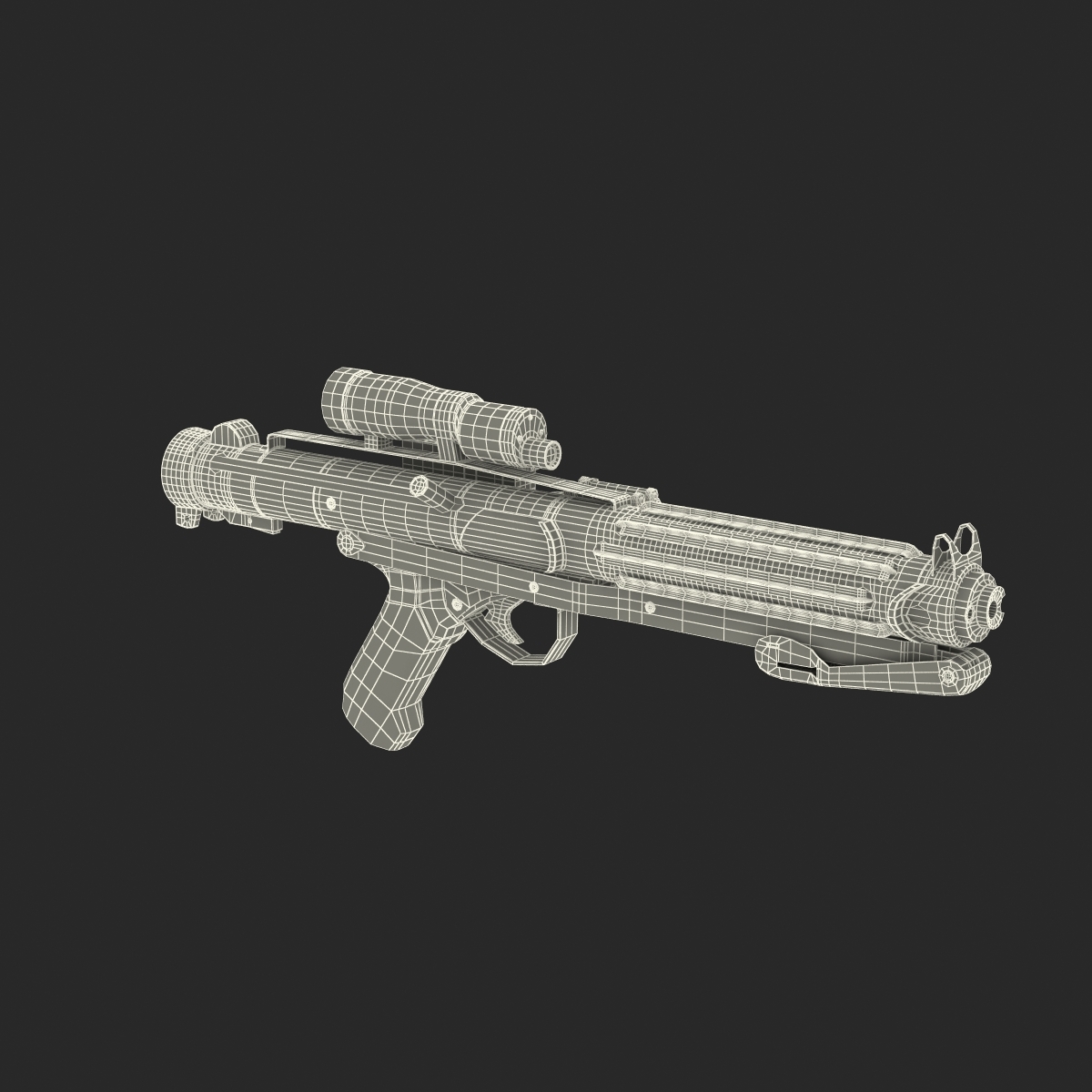 星球大战突击队员枪3d模型