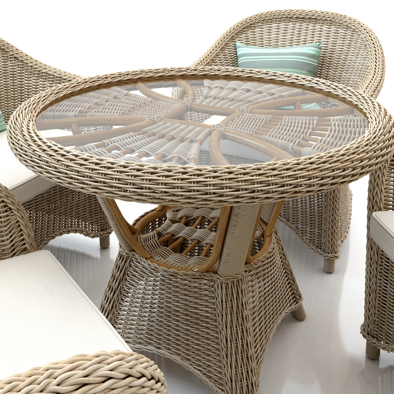 3d rattan furniture