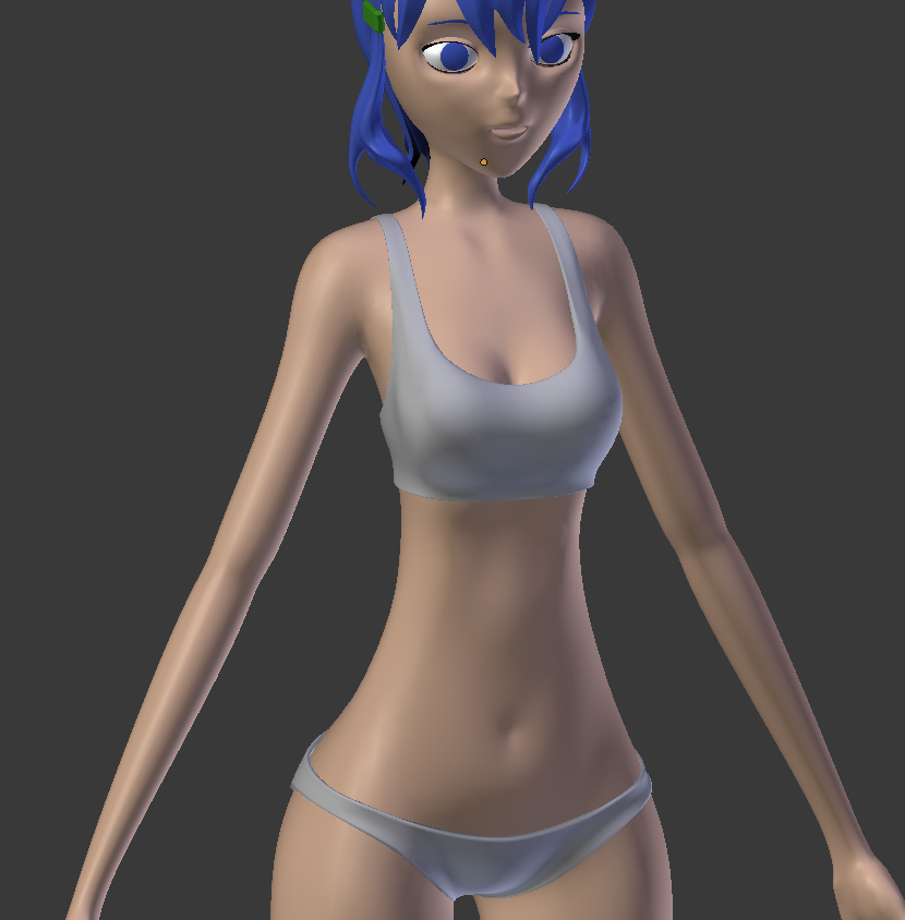 female-anime-3d-model