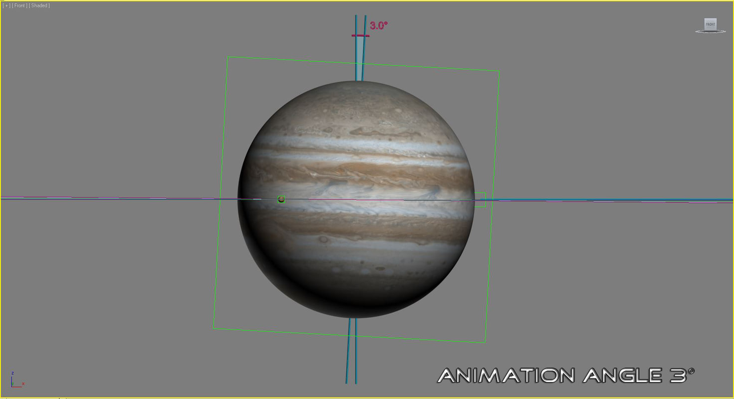 jupiter real 3d model