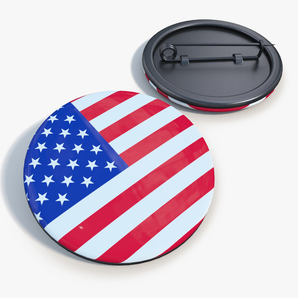 badge united states 3d max