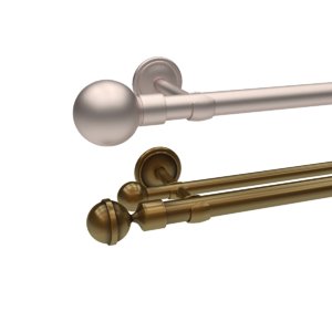 3dsmax curtain rods