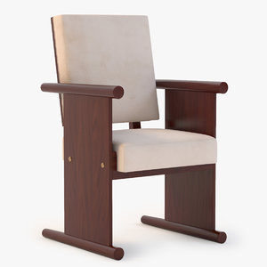 chair andr sornay 3d model