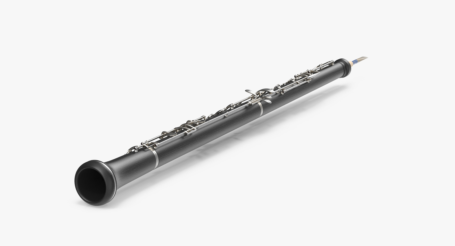 oboe-notes-3d-model