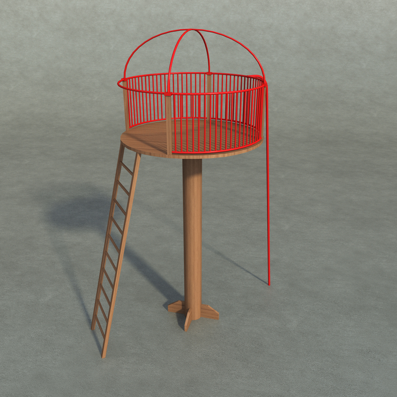 modelo 3d Patio de recreo gratis - TurboSquid 982005