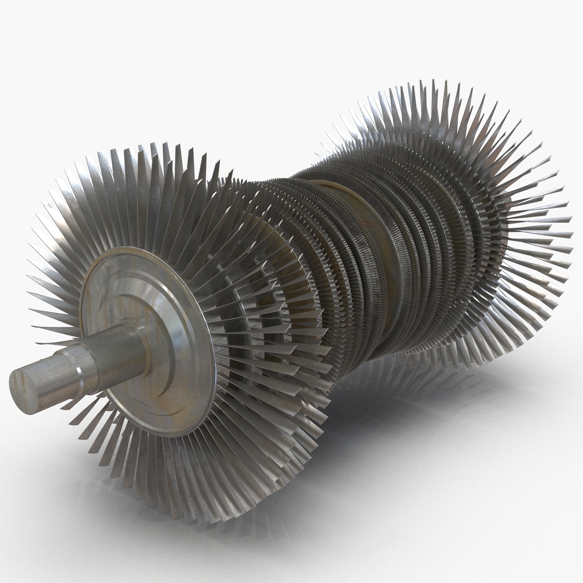 steam turbine 3d model