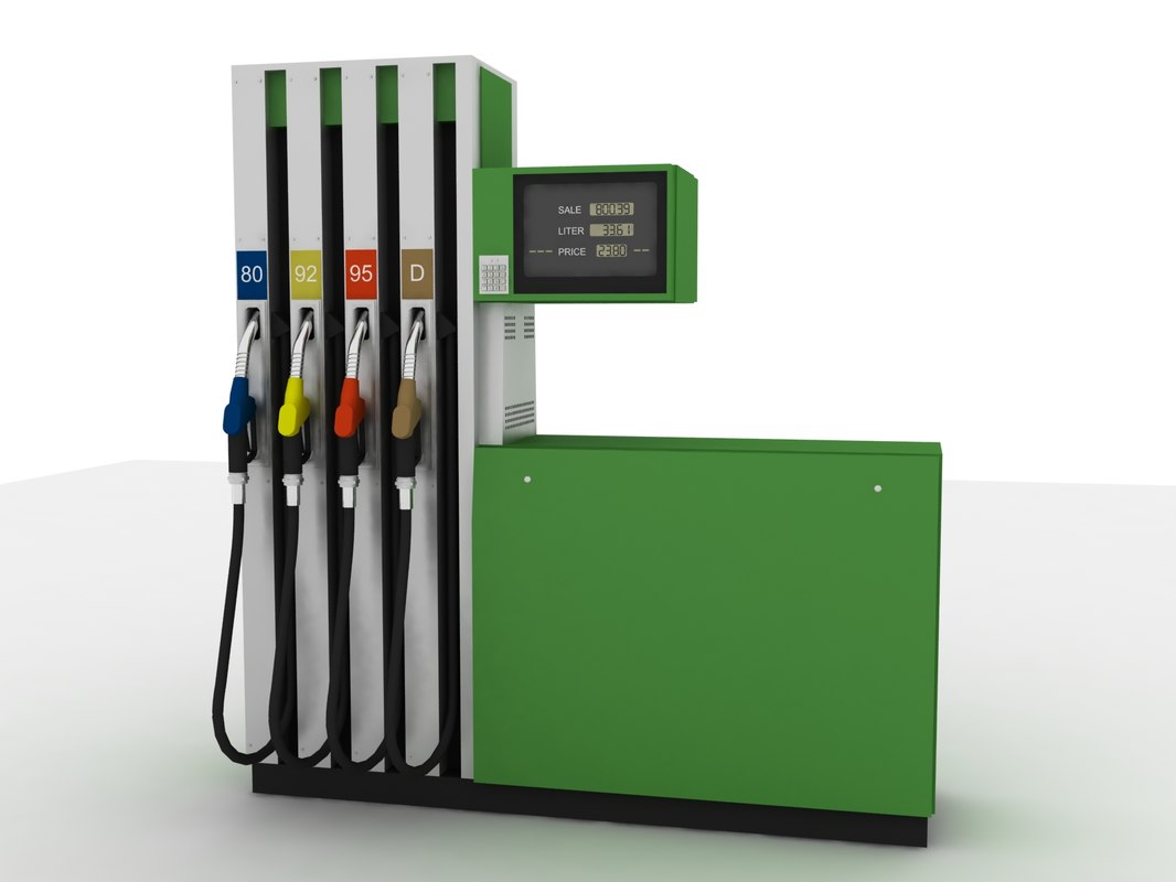 3d Fuel Dispenser Model