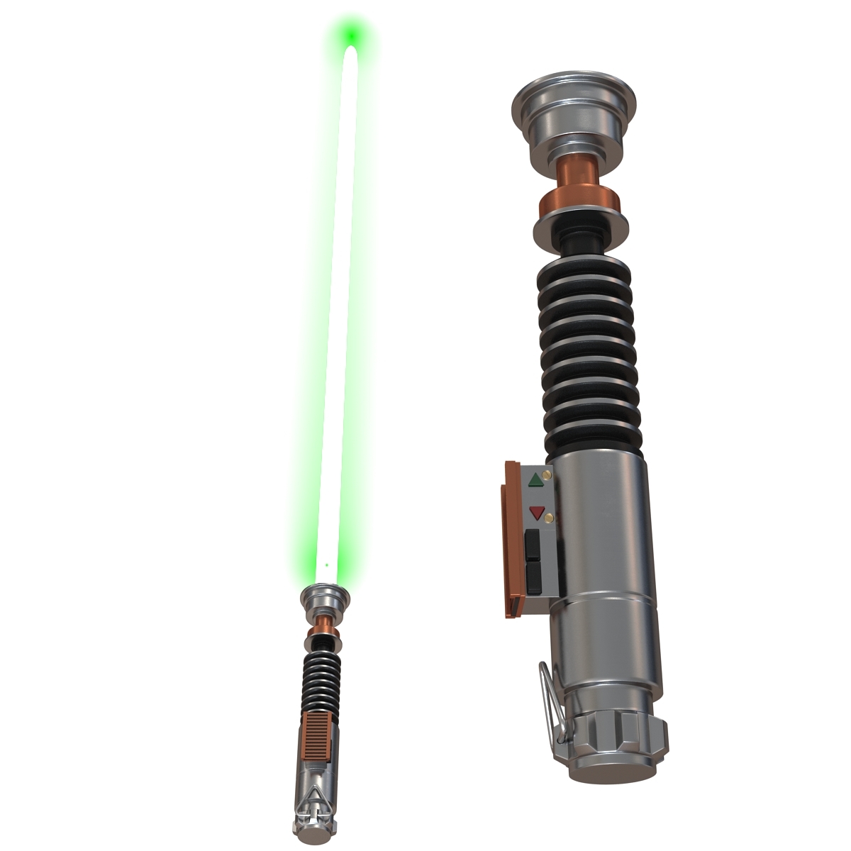 authentic luke skywalker lightsaber