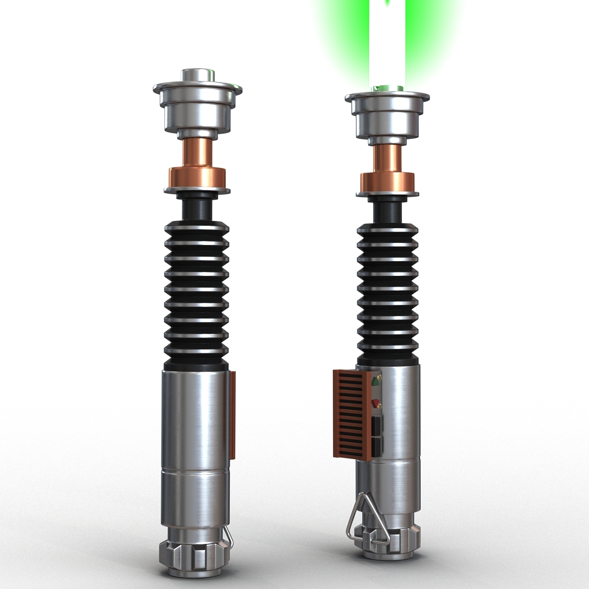 realistic luke skywalker lightsaber